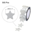 thumbnail image 2 of Uxcell 1 Roll Star Stickers 1 Inch DIY Adhesive Sparkling Labels for Notes, Greeting Cards, Gift Boxes, 2 of 7