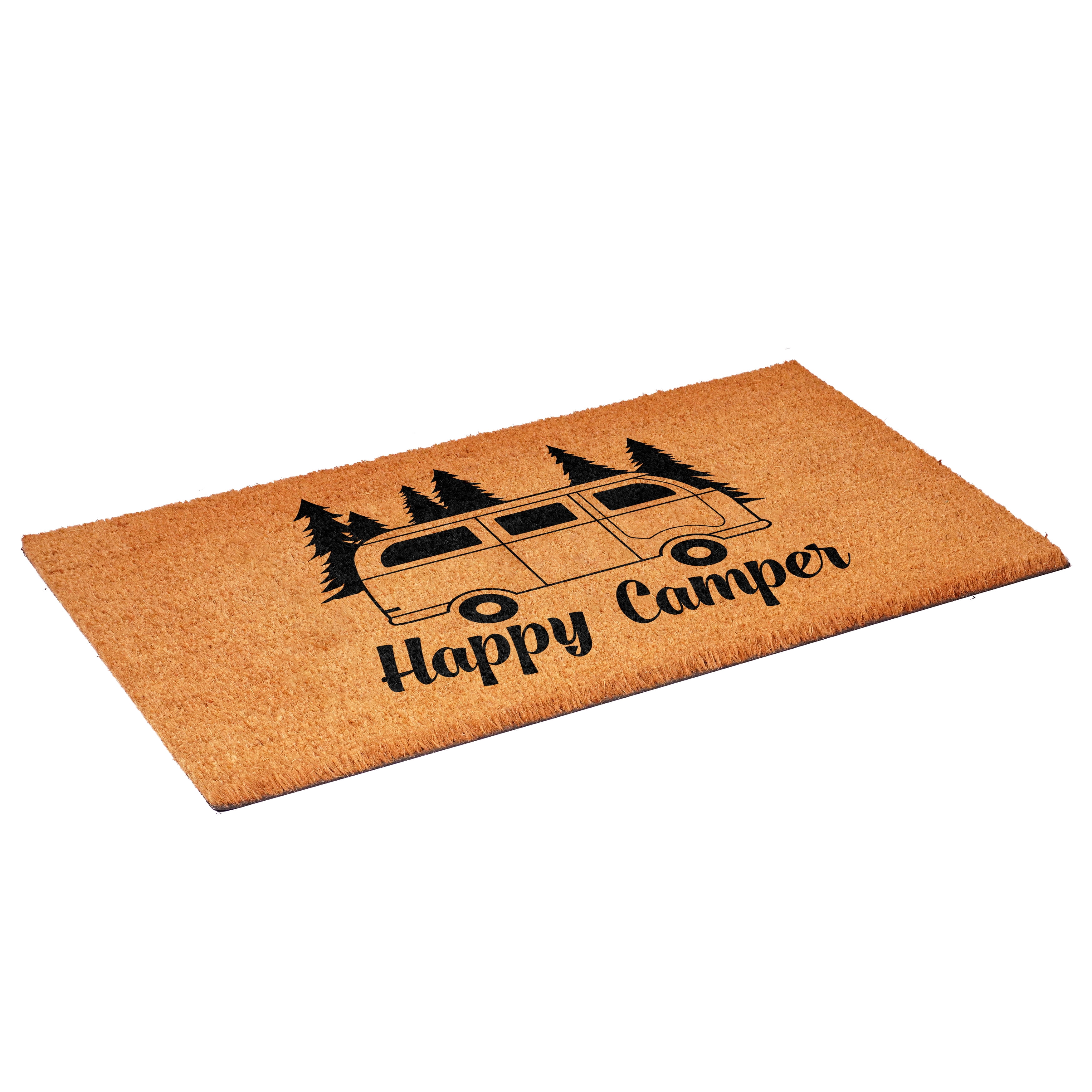 Calloway Mills 111841729 Happy Camper Doormat 17" x 29"