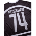 thumbnail image 5 of Marvel Mens Hockey Jersey Spider-Man Mickey Mouse Punisher Long Sleeve Mesh Hockey Jerseys for Men, 5 of 7