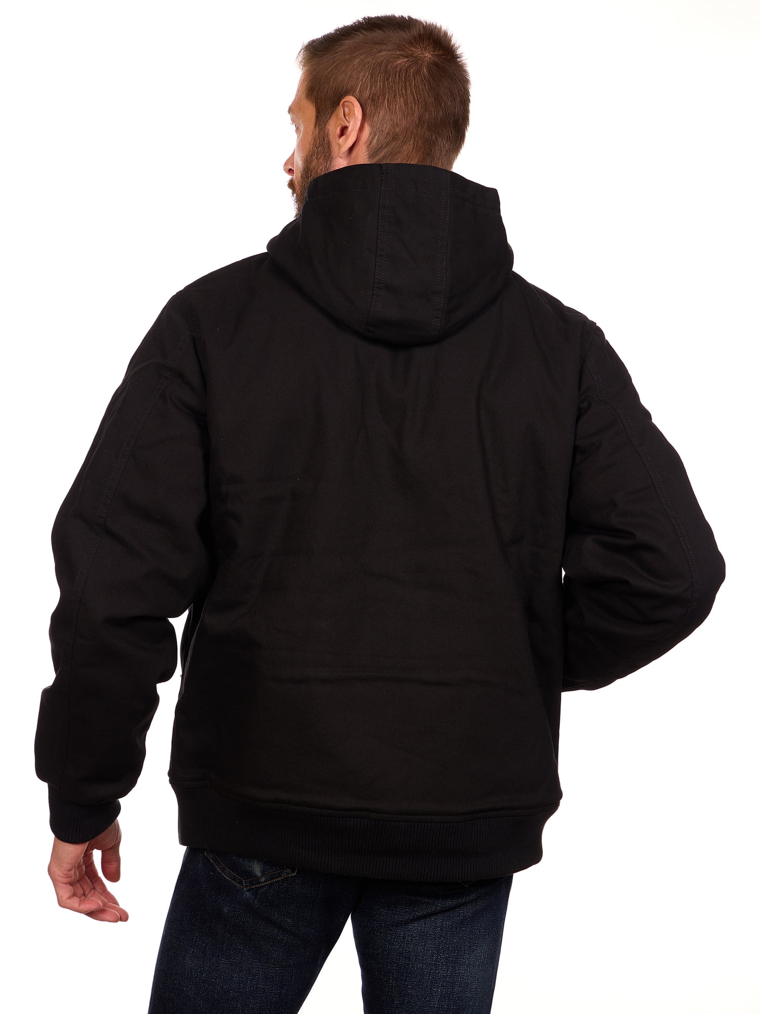 Bass Creek Outfitters Men's Duck Canvas Sherpa Lined Jacket, Sizes M-3XL