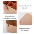 thumbnail image 4 of Organization and Storage QTOCIO Solid Color Bathroom Desktop Mirror Cabinet Storage Box Dressing Cosmetics Sink Bathroom Storage Rack Separable Installation, 4 of 5
