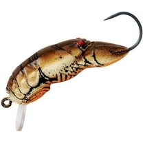 Rebel Micro Craw Crankbait Ditch Brown 1 5/16" 1/16 oz.