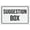 Warning Sign 3, variant on Suggestion Box White Sign 8"x12", Safety Restriction Alert Attention Caution Warning Notice Aluminum Metal Tin Sign Plate, Indoor Outdoor Use