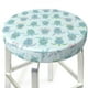 thumbnail image 3 of Balery Sea Turtle Fundas de asiento para taburete de bar redondo de tela de terciopelo ajustables que protegen de arañazos y manchas para sillas de 14 a 17 pulgadas.-13 inch, 3 of 7