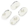 thumbnail image 4 of 4pcs For Harley Touring Electra Glide Chrome Brushed Rocker Panel Switch Cover Buttons Cap Kit ' 96-'13 Flhtcu '11-'13 Fltru, 4 of 4