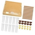thumbnail image 1 of Herramienta para Caja de Cría de Abejas Reina, Copas de Celdas 100 Piezas, de Herramientas de Cola Copas de células de crianza de la reina, 1 of 8