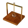 thumbnail image 4 of Servilletero de madera para mesa, porta papel para cóctel, dispensador de servilletas de mesa para Oro, 4 of 8