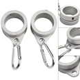 thumbnail image 2 of GYZEE 2Pcs Flag Pole Ring Aluminum Alloy For 0.75-1 In Pole 360° Rotating Anti-Wrap, 2 of 9