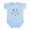 Sky Blue, variant on CafePress - Jacksonosaurus Infant Bodysuit - Baby Light Bodysuit, Size Newborn - 24 Months