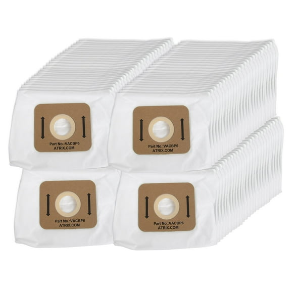 Paquete de 100 filtros HEPA de repuesto para aspiradora de mochila Atrix