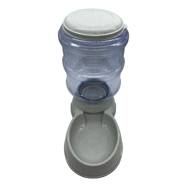Comedero Dispensador De Croquetas Perro - Gato 3.8 Kg gris Unitalla Giropet Dispensador de croquetas