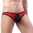 thumbnail image 1 of PEASKJP Briefs for Men Soft Comfortable Underwear Viscose Breathable Underwear,Red XL, 1 of 4