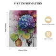 thumbnail image 2 of Acheng Canvas Wall Art Watercolor Hydrangea Flower Paintings Wall Art Canvas Artwork Art Paintings for Aesthetic Room, Bedroom, Living Room Wall Decor Without Frame 16x20 in, 2 of 5