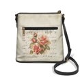 thumbnail image 2 of Tutolipy Retro Rose and Sheet Music Crossbody Shoulder Bag, Adjustable Shoulder Strap Crossbody Bag Adjustable Strap Waterproof Women's Single Shoulder Bag for Work, 2 of 7