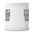 thumbnail image 3 of Thinking about My FUSION Driver Coffee Tea Ceramic Mug 15 oz, 3 of 3