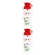 thumbnail image 2 of Bewildely Pequeña funda decorativa para botellas de vino de Feliz Navidad, bolsa de champán, decoración artística, herramienta de fiesta en No.01 2Conjunto, 2 of 6