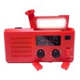 thumbnail image 1 of USB AM/FM Radios Banco de energía Solar Manivela Radio de cuerda de emergencia Rojo UE Ehuebsd Para estrenar, 1 of 3