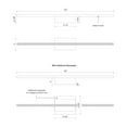 thumbnail image 2 of WS18224-BK-Kuzco Lighting-Vega Minor - 18W LED Wall Sconce-3 Inches Tall and 24 Inches Wide-Black Finish, 2 of 6