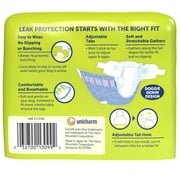 Hartz Comfitables Dog Diapers, XXS 12 Count