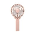 thumbnail image 2 of YiBai Usb Handheld Small Fan Foldable Silent Strong Wind Desktop Portable Charging High Speed Mini Fan Gift, Pink #N.484, 2 of 6