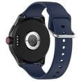 thumbnail image 4 of 【24mm】 Deportivo transpirable banda de reloj de silicona a prueba de sudor a prueba de agua y cómoda experiencia de uso compatible con Smartwatch, 4 of 5