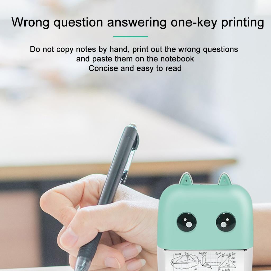 AI for Smart Wrong Question Printer Students Free Hand Copy Take Photos Search Questions and Organize Artifacts Portable