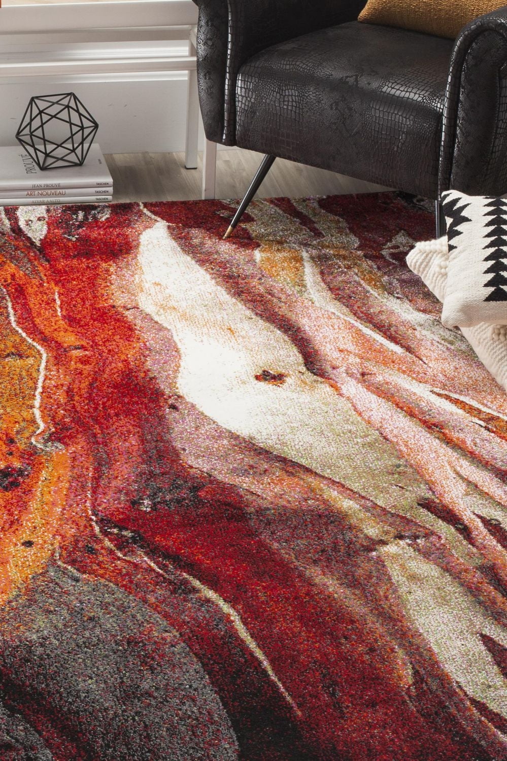 SAFAVIEH Glacier Aleesha Abstract Area Rug