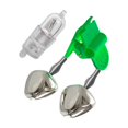 thumbnail image 2 of LED Alarma para Cebo Mordedura Caña Pescar Nocturna Con Campanas Gemelas Peces, 2 of 5