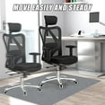thumbnail image 2 of Debonair Chair Mat for Hardwood Floor,48" x 36"Office Chair Mats,Floor Protector For Desk Chair,Light Grey, 2 of 6