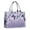 Purple Butterfly Flower, variant on Large Capacity Tote Bag,Purple Butterfly Flower Pattern Handbag Fashion Luxury Tote Bag,15.7"x13"x 5.1" Inches,Laptop Compatible