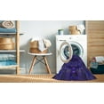 thumbnail image 2 of Ahgly Company Machine Washable Indoor Square Transitional Purple Amethyst Purple Area Rugs, 5' Square, 2 of 7