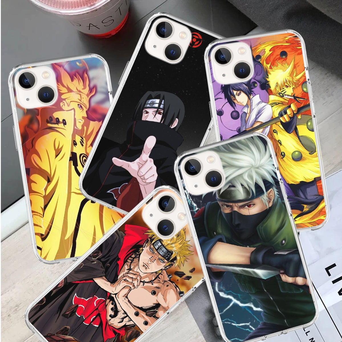 Cartoon Anime Naruto Role Transparent Thin Phone Case for iPhone 11,11  Pro,12,12 Mini,12 Pro Max,13,13 Pro Max,13 Pro,6S ,7,8 Plus,iPhone 5/5s/SE,Samsung  Note 20,Note 20 Ultra,Samsung S20 Best Gift - Walmart.com