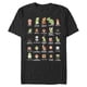 thumbnail image 1 of Camiseta Nintendo Pixel Cast para hombre 2XL negra, 1 of 1
