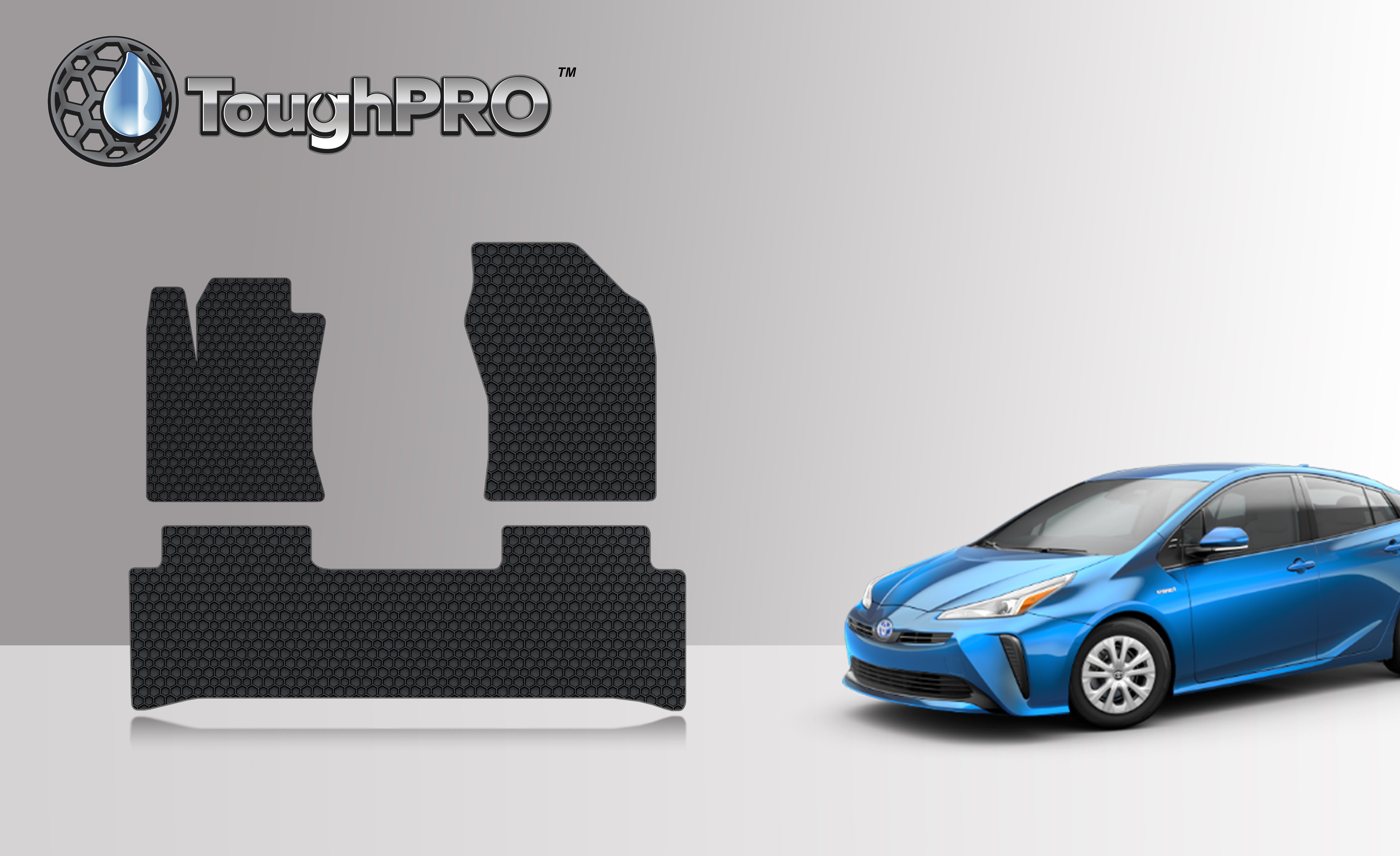 ToughPRO Floor Mat Accessories 1st & 2nd Row Mats Compatible with 2020