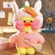 thumbnail image 3 of 30cm Pato Plush Lalafanfan Duck Cute Stuffed Toys yellow Duck Hug Flifan Duck Kawaii Plushes Animal Plushies Pillow Soft Toy, 3 of 5