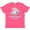 Retro Heather Pink, variant on Inktastic My Great Grandpa Loves Me Cute Elephants Clouds Moon Stars Youth T-Shirt