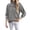 Silver, variant on Fgnfyis Women's Autumn and Winter Knitwear Women's Pullover Long Sleeve High Neck Blouse Solid Color Loose Casual Sweater Womens Sweaters Silver XL