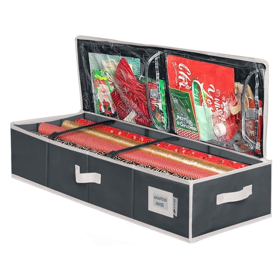 Hold N' Storage - Wrapping Paper Storage Container. Fits up to 27 Rolls 1.37" Diam.