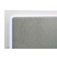 thumbnail image 5 of Caraway Wood Queen LED Panel Bed White, 5 of 7