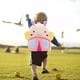 thumbnail image 5 of Mochila de infantil - Mochila infantil mona con tirantes acolchados, espacio de almacenamiento, diseño ligero, 26x24x10cm, 5 of 6