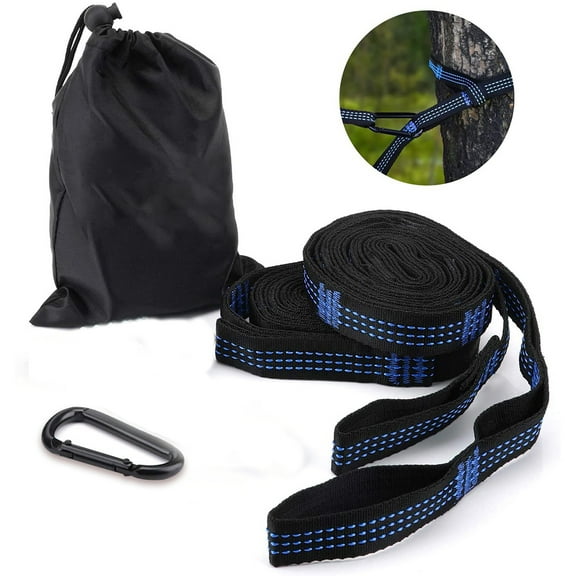 Hammock Straps, with 14 Loops 280cm * 2.5cm Max 500kg for Camping Hiking Picnic Outdoor Travel