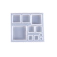 thumbnail image 2 of Naiovety Moldes de resina moldes de copos de nieve reutilizables DIY decoración del hogar exquisitos accesorios para hacer joyas pendientes Artesanía cuadrícula de diez Naiovety HA059605-02, 2 of 6