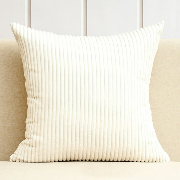 Clearance! 2Pc 20*20Inch Modern Contemporary Transitional Navy Blue Striped Polyester Throw Pillow (Excluding Pillow Core)