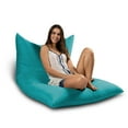 thumbnail image 2 of Jaxx 18365754 Finster Outdoor Bean Bag Lounge Chair with Sunbrella, Aruba Blue, 2 of 5