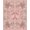 Pink, Pattern 18, variant on ODIKA Pink Feminine Crisscross Adorned Round Ribbon Shaped Bows Stain Resistant Low Profile for Dorm Room, Small Living Apartment