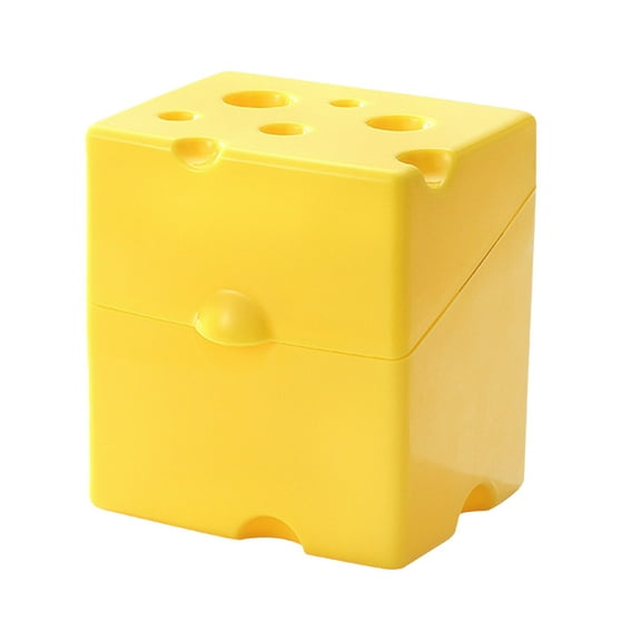 Yika Tupperware Sliced Cheese Storage Container For Fridge Cheese Storage Containers With Lid Large Capacity Food Storage Container Cheese Fruit And Vegetable Storage Yellow