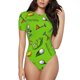 thumbnail image 1 of Balery Golf Sport Club Body de cuello redondo de manga corta para mujer Tops de manga corta Tops básicos-Large, 1 of 7
