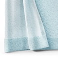 thumbnail image 5 of Mainstays Kids Aqua Blue Dotted Light Filtering Tie Top Single Curtain Panel, 38" W x 63" L, 5 of 8