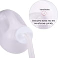 thumbnail image 6 of 2000ml Urinals for Men, Urine Bottle for Men, Male Portable Pee Bottle, Spill Proof Men's Potty Portable Urinal, 45.2" Long Tube with Lid for Camping Car Travel Bed Emergency Urination Device 4PCS, 6 of 8
