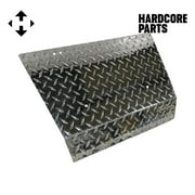 Hardcore Parts Aluminum Diamond Plate Bumper/Shock Cover for EZGO TXT Golf Cart